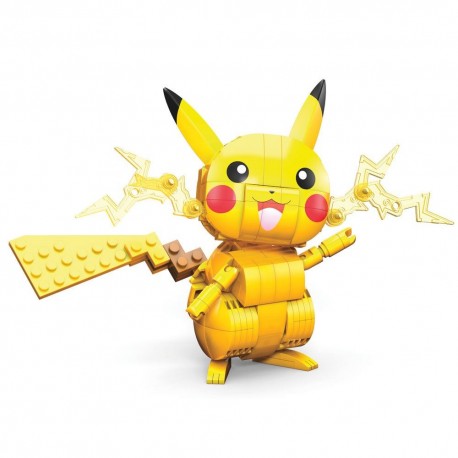 Figura de construcción de Pikachu Mega Construx de 10 cm