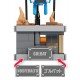 Kit de construção MEGA Mini Golbat com movimento