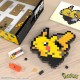 Kit de construção pixel art Pikachu da MEGA.