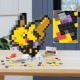Kit de construção pixel art Pikachu da MEGA.