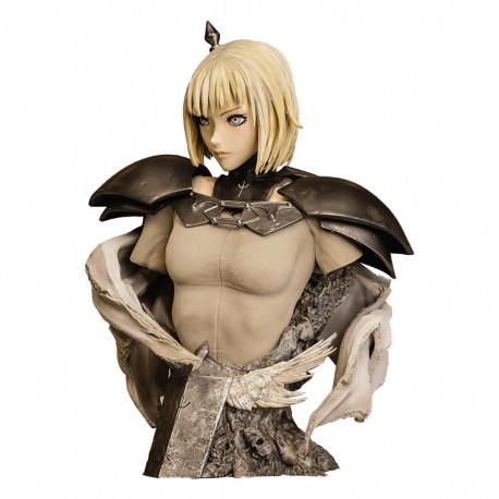 Detalhe do Busto Claire de Claymore edição limitada