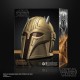 The Armorer Helmet Star Wars Mandalorian Black Series gold