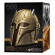 The Armorer Helmet Star Wars Mandalorian Black Series gold