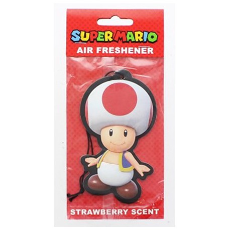 Air freshener car Toad Super Mario