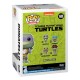 Figura POP de Donatello com guardanapo das Tartarugas Ninja.