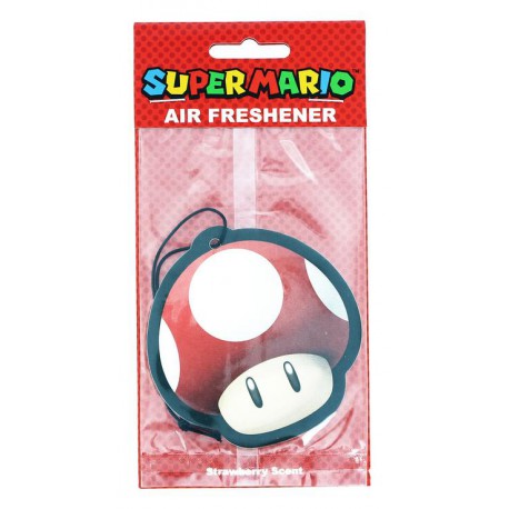 Air freshener car Red Mushroom Super Mario