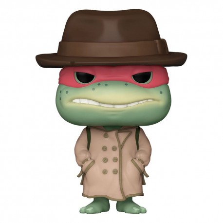 Figura POP! Raphael Tartarugas Ninja com casaco e chapéu