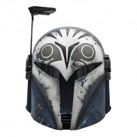 Casque bleu et gris de Bo-Katan Kryze de The Mandalorian