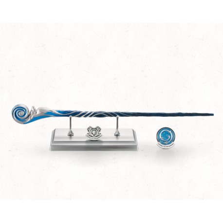 Baguette 2025 Harry Potter avec support et pin du Patronus
