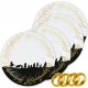 The Lord of the Rings plates and napkin rings
