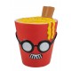 Squishy fideos ramen Sakamoto Days con gafas y fideos amarillos