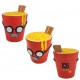 Squishy fideos ramen Sakamoto Days con gafas y fideos amarillos