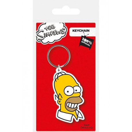 Llavero caucho Homer Simpson