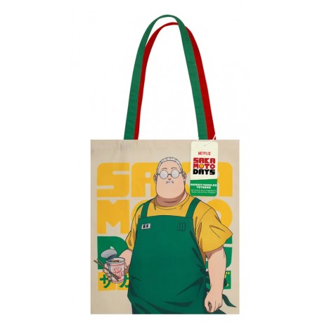 Tote Bag de Ramen Noodles com design de Sakamoto Days.