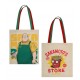 Tote Bag de Ramen Noodles com design de Sakamoto Days.