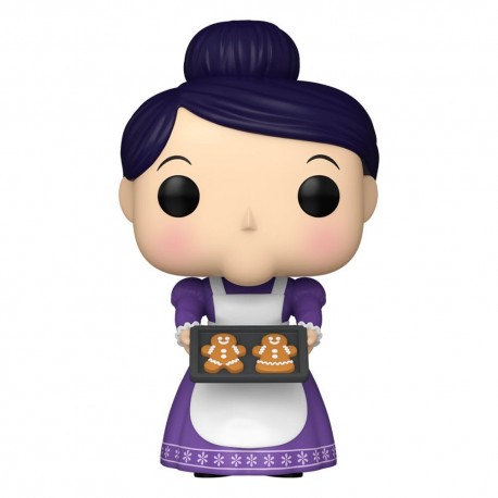 Figura Funko POP! Mrs. Claus de 9 cm con galletas