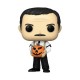 Figura POP! TV Vinyl de Gomez Addams con una calabaza