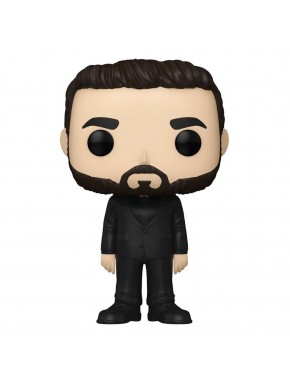 Figura de vinilo POP TV Roy Kent en traje negro de Ted Lasso