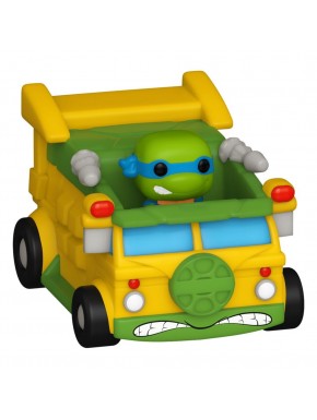 Figura Leonardo de Tortugas Ninja con van amarilla de Funko POP