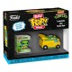 Figura Leonardo de Tortugas Ninja con van amarilla de Funko POP