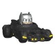 Figurine en vinyle Batman avec Batmobile de 2,5 cm par Funko