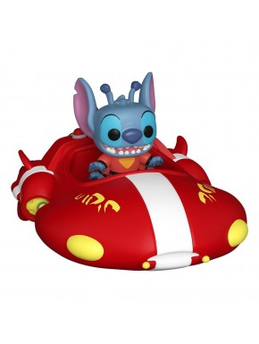 Figura de vinilo de Stitch y nave roja Lilo & Stitch