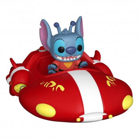 Figura de vinilo de Stitch y nave roja Lilo & Stitch