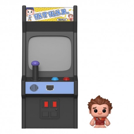 Figurine Vinyl Bitty POP! Wreck it Ralph avec machine d'arcade