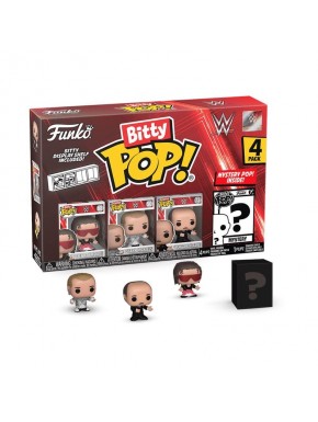 Pack WWE figuras Bitty POP Vinyl Bret Hart