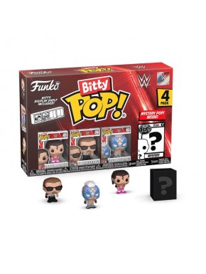 Pack de 4 Figuras Bitty POP! WWE Razor Ramon