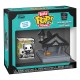 Figurine Bitty POP! de Jack Skellington chez lui