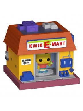 Figura de vinilo Kwik-E-Mart de Los Simpsons con Bart Simpson.