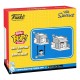 Figura de vinil Kwik-E-Mart dos Simpsons com Bart Simpson.