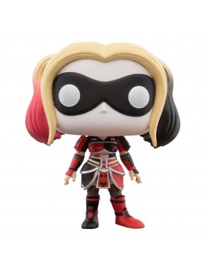 Figura Funko POP Harley Quinn Imperial Palace en color rojo y negro
