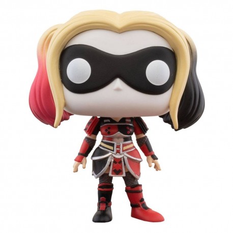 Figura Funko POP Harley Quinn Imperial Palace en color rojo y negro