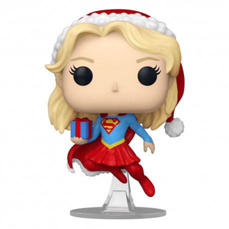 Figura POP! Supergirl DC Comics Holiday '24 de 9 cm