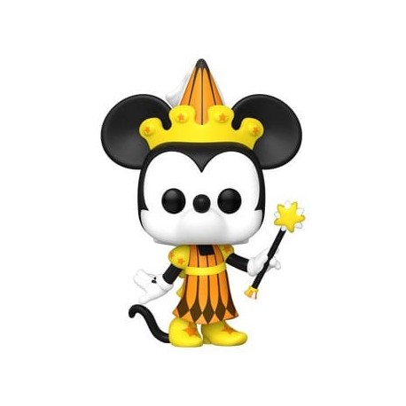 Figura POP! Vinyl Halloween Minnie de 9 cm con disfraz festivo.