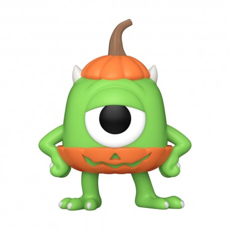 Figura POP! de Mike Wazowski com abóbora de Halloween