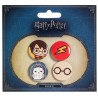 Pack Chapas Harry Potter Kawaii