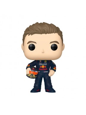 Figura de vinilo POP! Max Verstappen con casco 9 cm