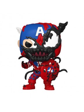 Figura Funko POP! de Captain America Carnageizado de 9 cm