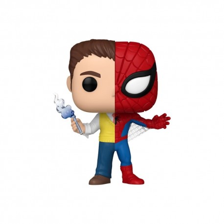 Figura Funko POP Spider-Man y Peter Parker de 9 cm