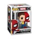 Figura Funko POP Spider-Man y Peter Parker de 9 cm