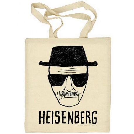 Cotton bag Heisenberg Breaking Bad White