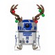 Figura Star Wars POP! Vinyl R2-D2 navideño con cuernos de reno