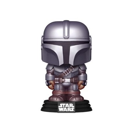 Figura de vinilo POP del Mandalorian en edición Holiday