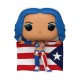Figura POP de Zelina Vega WWE con bandera de Puerto Rico