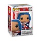 Figura POP de Zelina Vega WWE con bandera de Puerto Rico