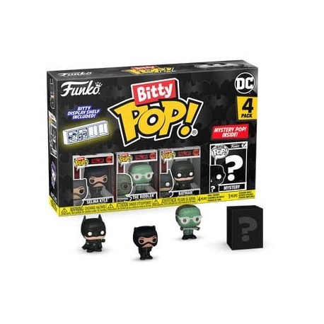 Pack de 4 figuras Bitty POP! Catwoman