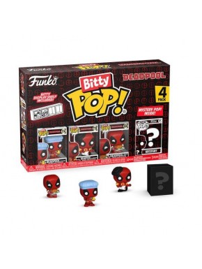 Pack Funko Bitty POP Deadpool con 4 figuras